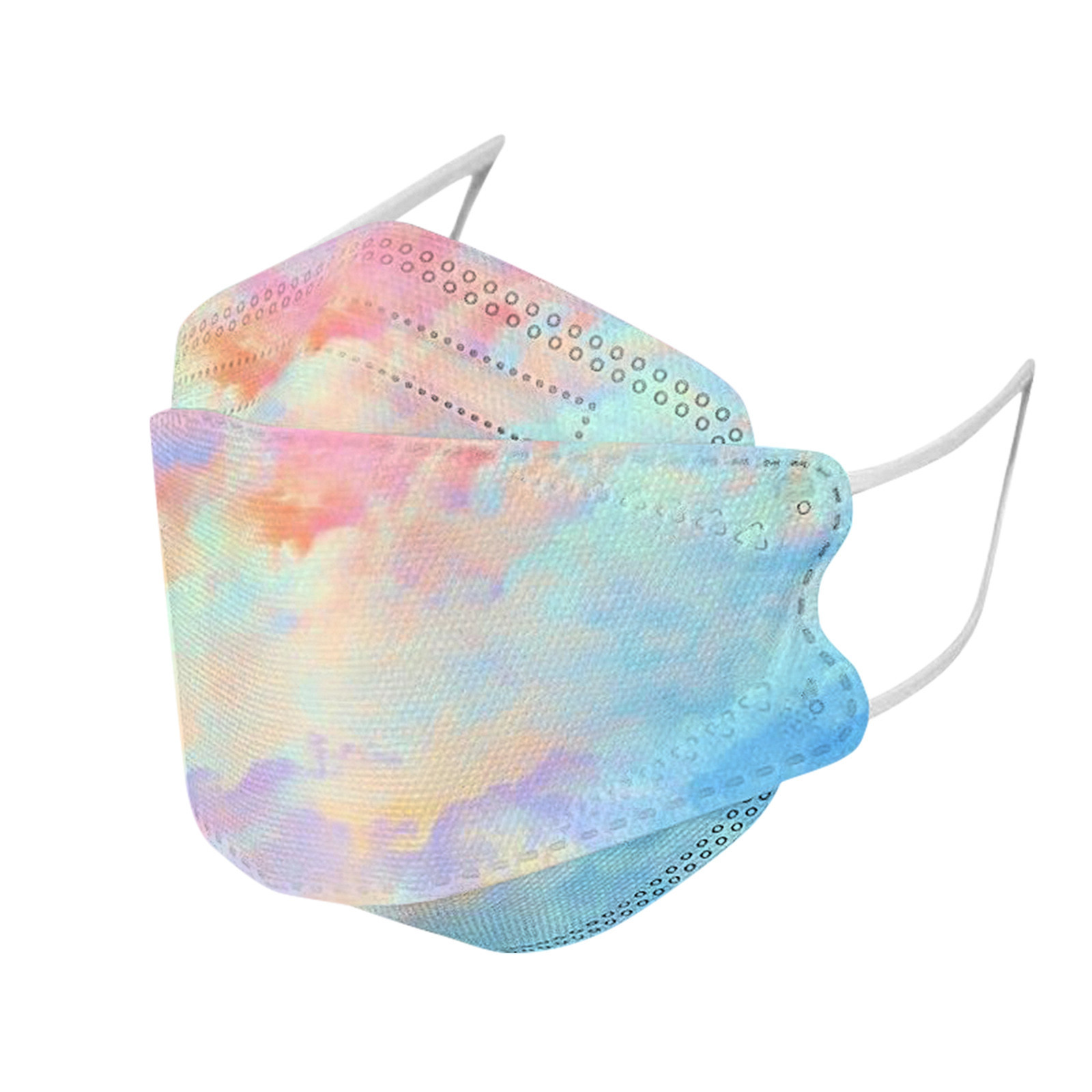 Изготовленный На Заказ Masker 3 слоя лица конструкции тай-дай; С цветочным принтом; gesichtsmaske kf94 маска
