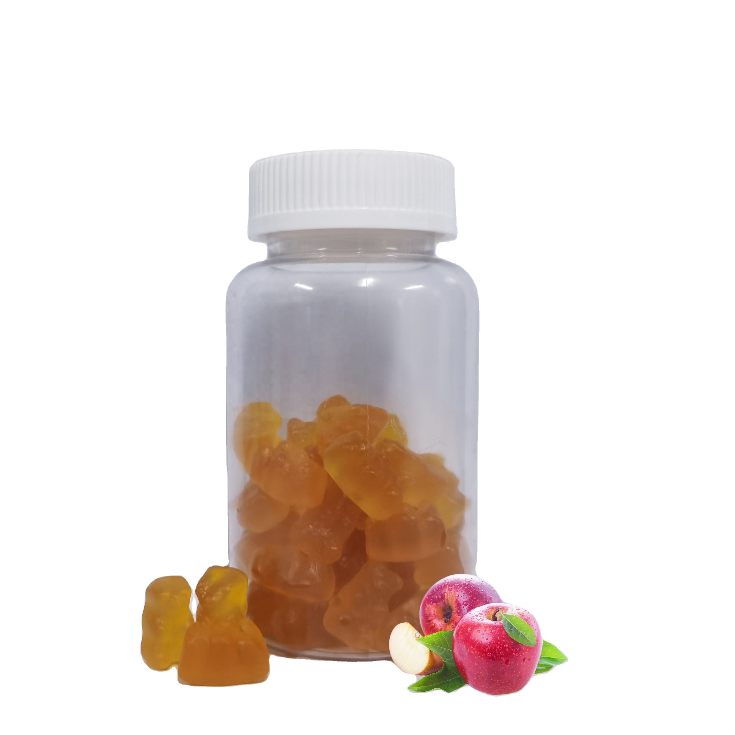 OEM Flat Tummy Gummies Apple Cider Vinegar Weight Loss Sugar Free Vegan Apple Cider Vinegar Gummy Candies For Healthcare