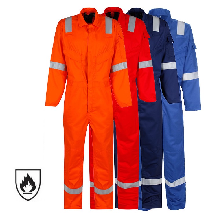 Заводская поставка NFPA2112 EN11612 огнестойкая Рабочая Униформа промышленной безопасности