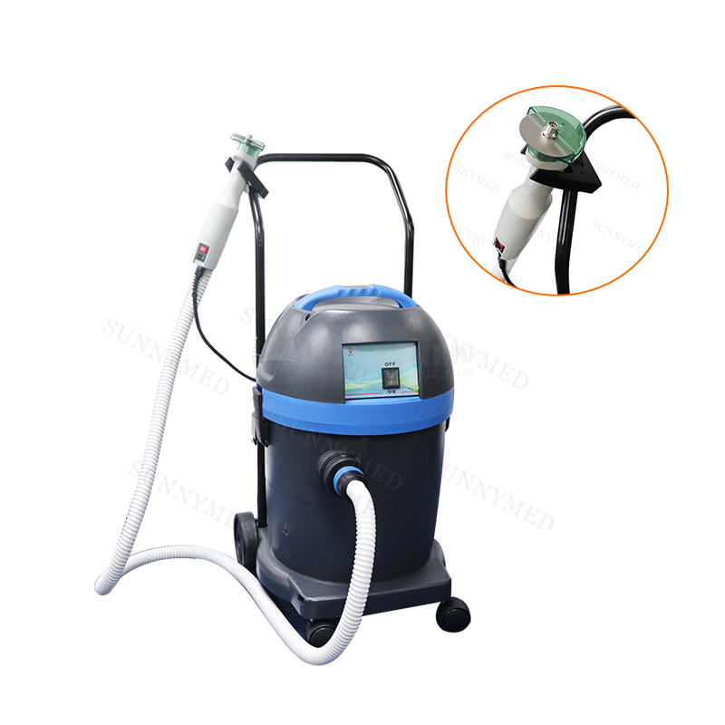 SY-I084N widely used Power Tools hospital mobile Plaster Saw Cutting equipment with vacuum cleaner