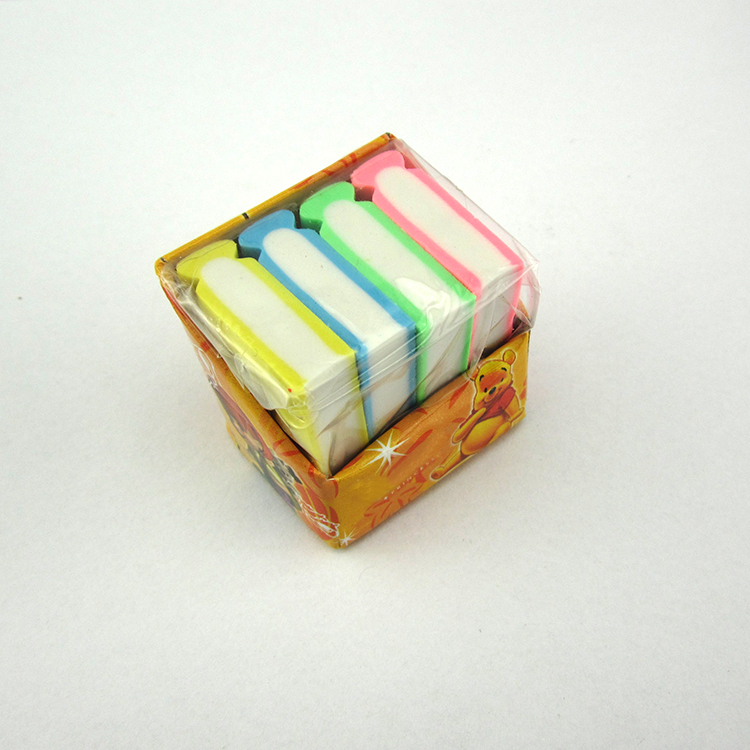 custom personalised brand logo printing book eraser