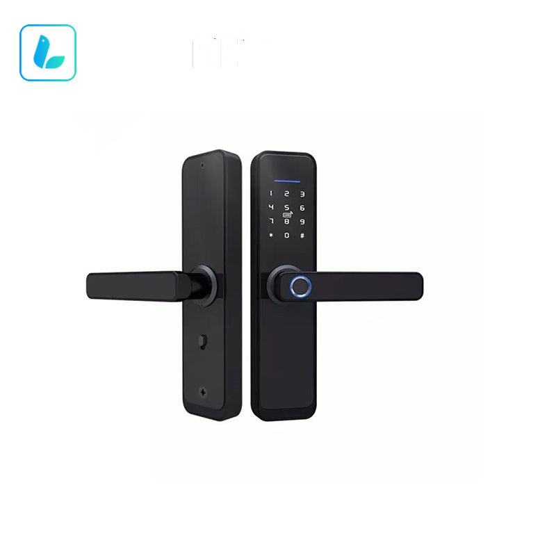Tuya Larkkey Security Doors Locks Door Handle Lock Hotel Door Lock