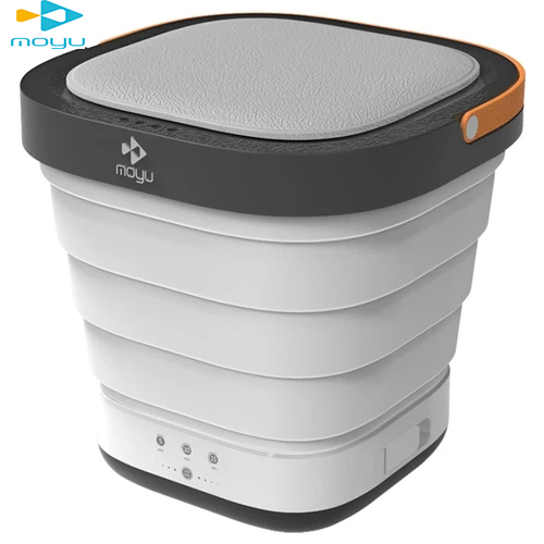 OEM Moyu портативная Мини Складная Стиральная машина ведро автоматическая очистка нижнего белья складная шайба для дома путешествия