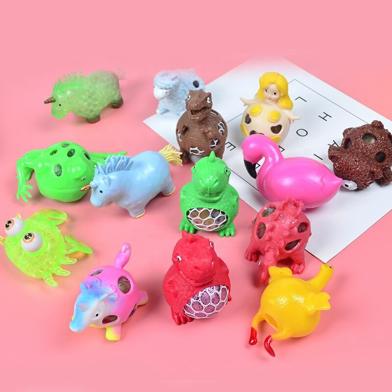 Eco-friendly Squishies милые Дино животных Squeeze медленно поднимающийся, игрушка для снятия стресса, мягкие животные Squeeze игрушки