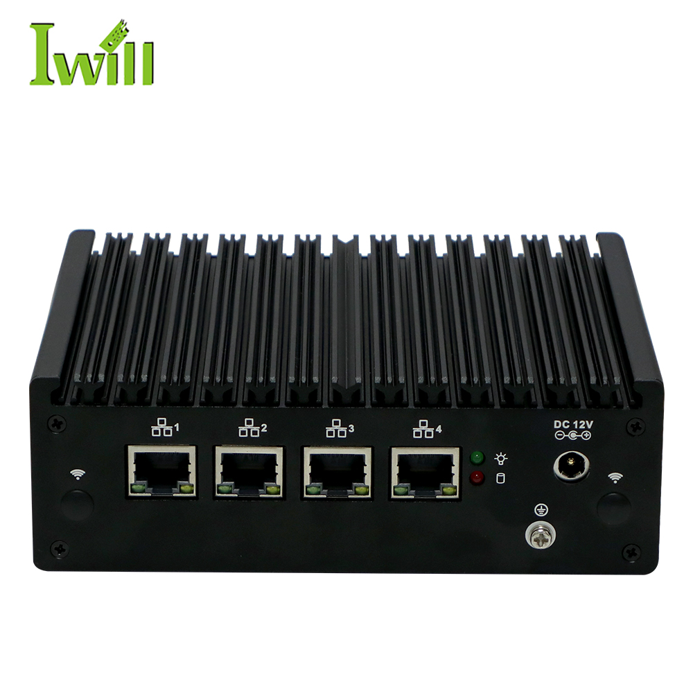 N5095 мини-маршрутизатор Nano itx Брандмауэр и VPN маршрутизатор с 4 * LAN порт
