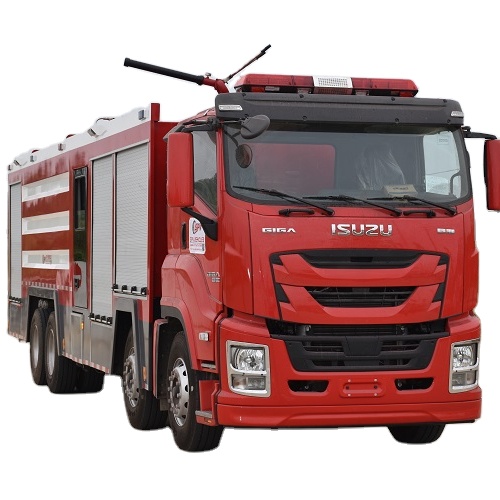 8*4 Isuzu Giga Fire Brigade Vehicle 20000L Roll Shutter Fire Truck 460hp Truck Fire