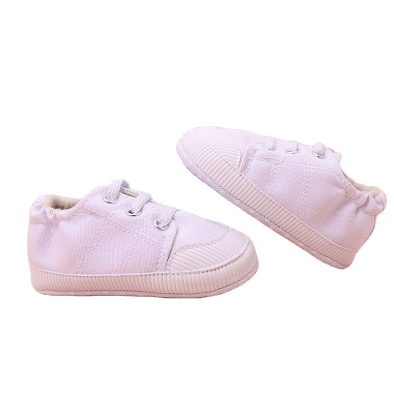 Canvas soft sole walking shoes for baby