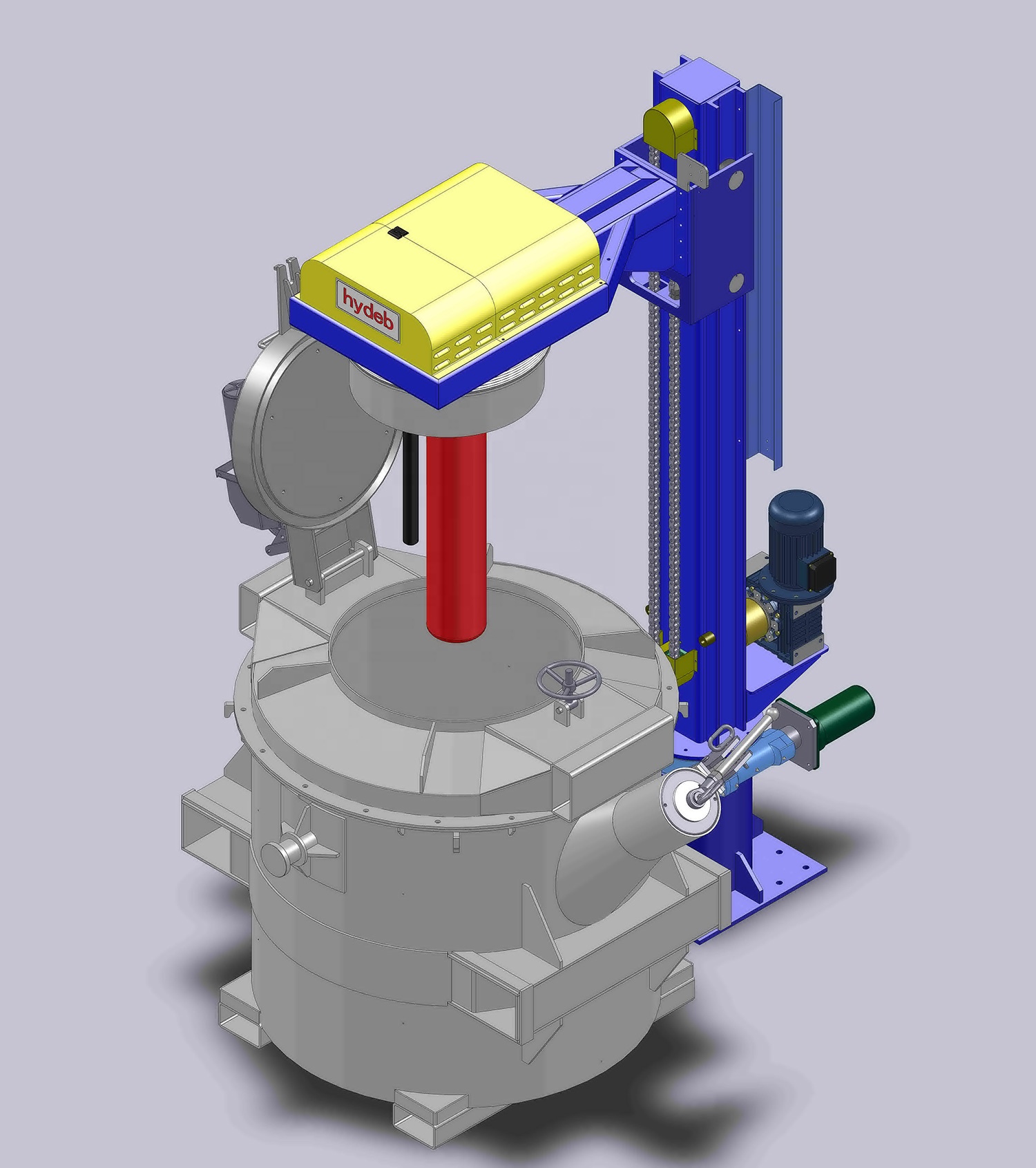 High Efficient Immersion Molten Aluminum Heating Equipment for Die Casting Industry