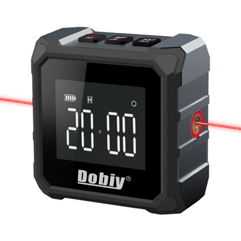Dobiy OEM Manfacturer Мини Магнит беспроводной транспортир лазерный Инклинометр портативный цифровой уровневый ящик