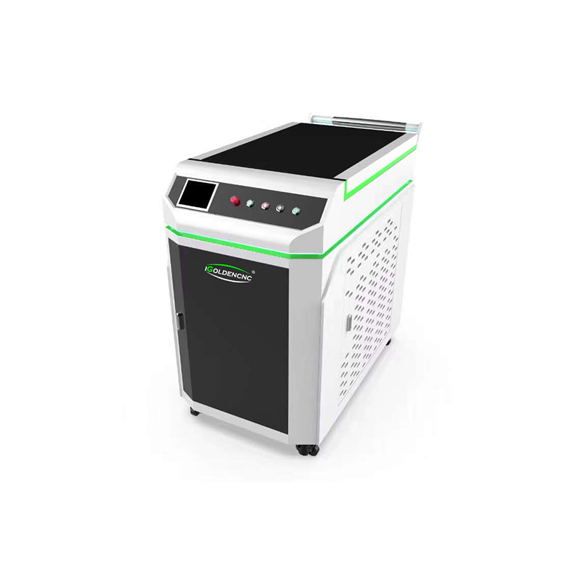 Igoldencnc Волокна Лазерная очистная машина/машина удаления ржавчины лазера машина для очистки 300w 200w