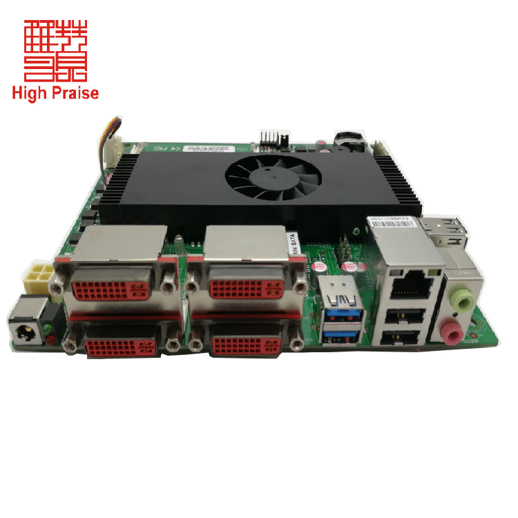 Игровая материнская плата AMD A10 Quad Core с четырьмя независимыми дисплеями