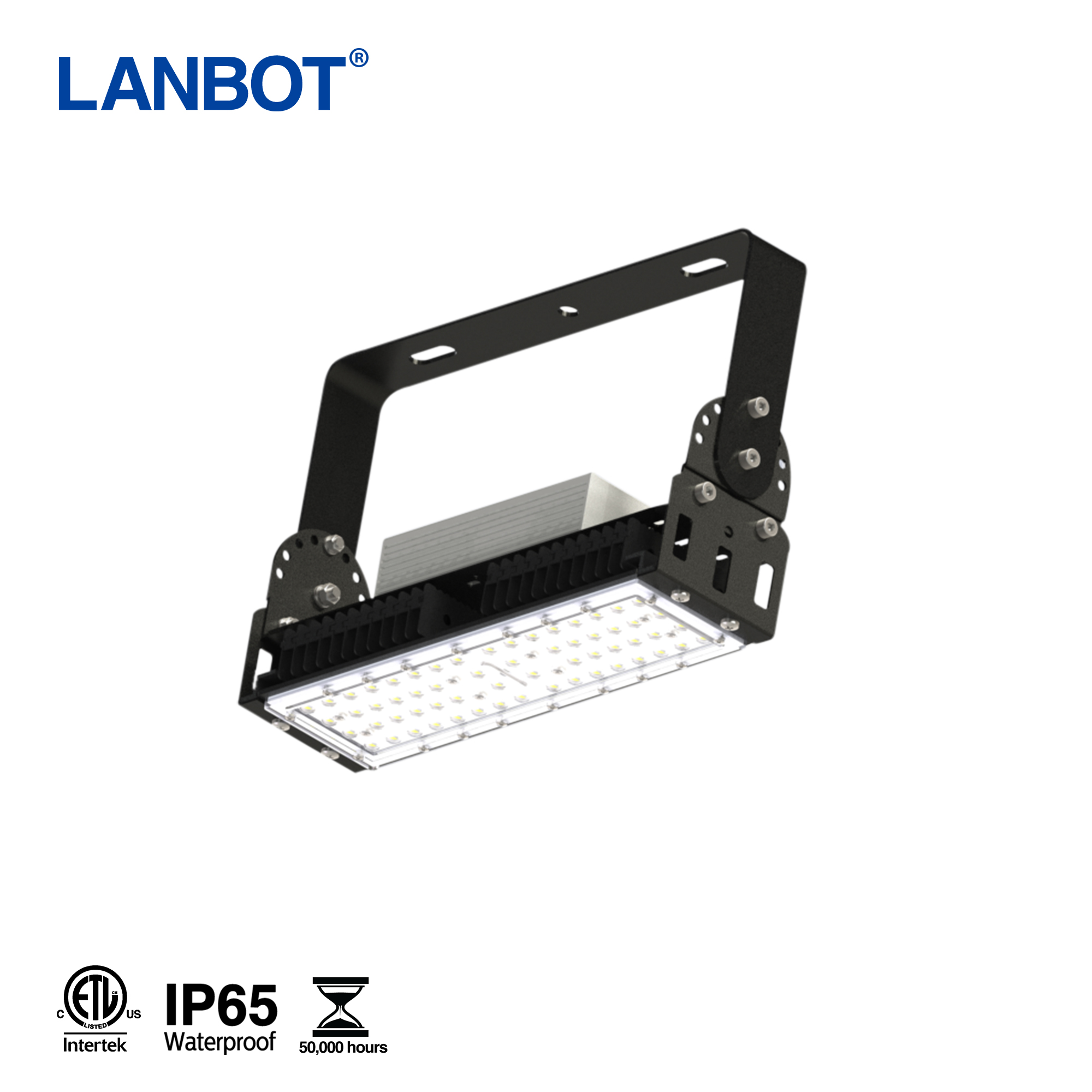 Innovatively Designed Beam Angle 100W IP65 LED flood tunnel Light