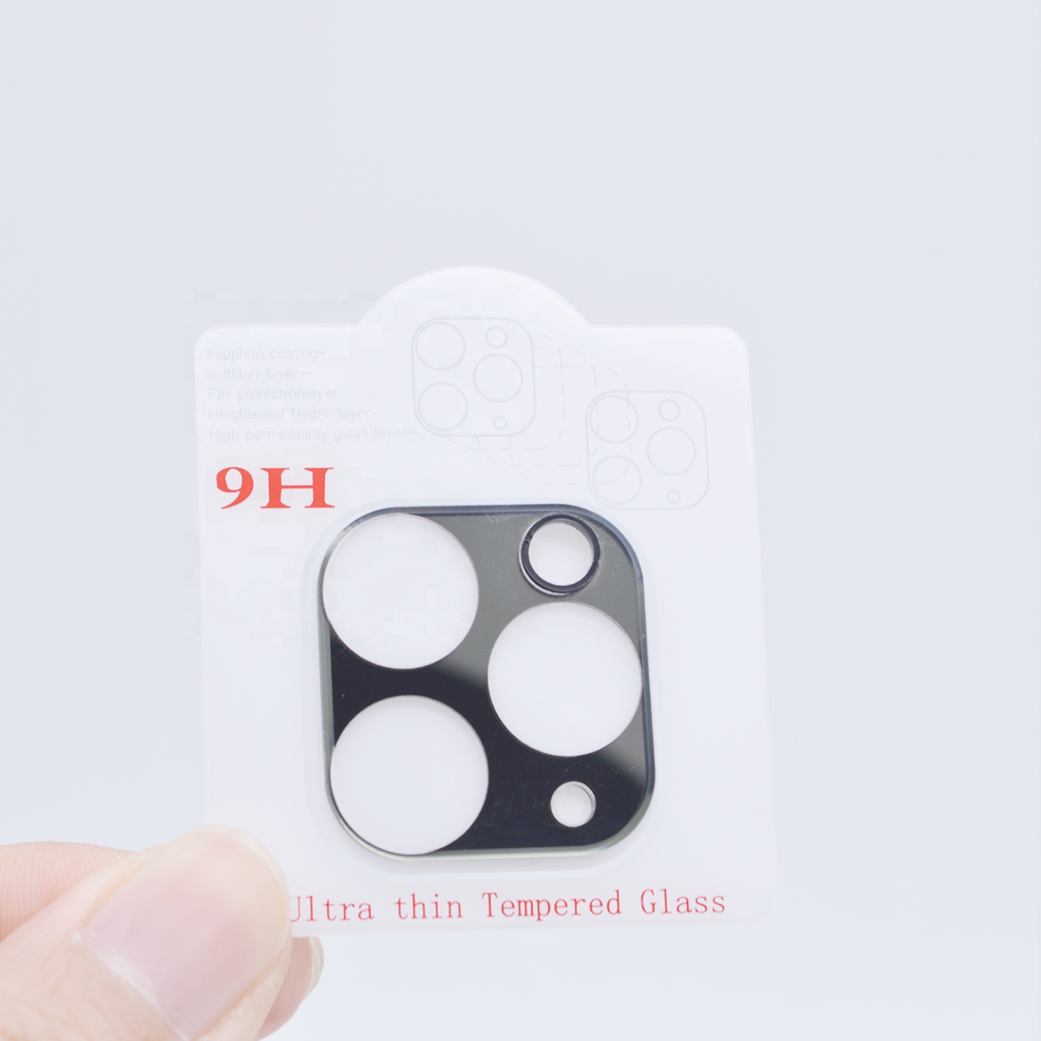 Anti-explosion 9H Tempered Glass Camera Lens Screen Cover for iPhone 11 Pro 11 Pro Max 5.8'' 6.5''