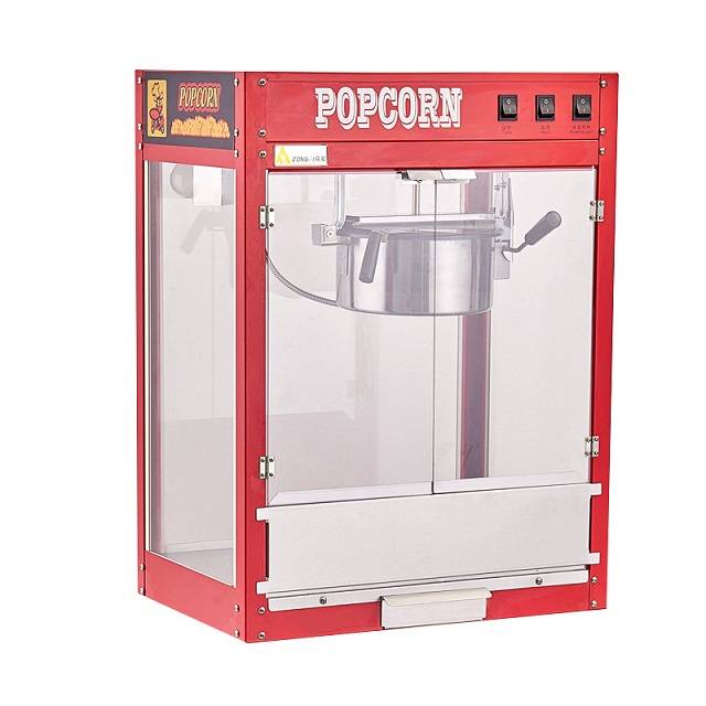 Practical Automatic Kids Small Scale Popcorn Popping Machine