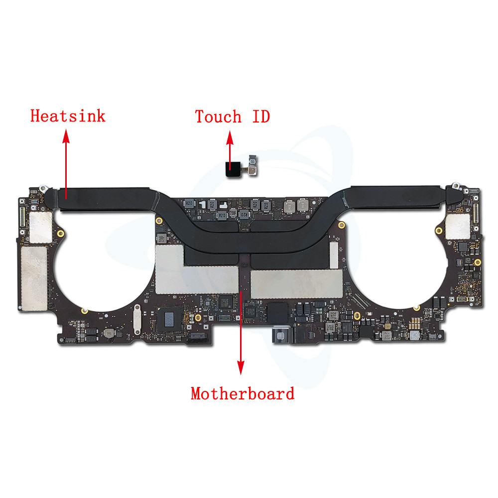 Материнская плата 2017 820-00281-A A1707 для macbook pro retina 15,4 дюйма 2,8 ГГц 16 ГБ 512 ГБ SSD EMC 3072 EMC 3162