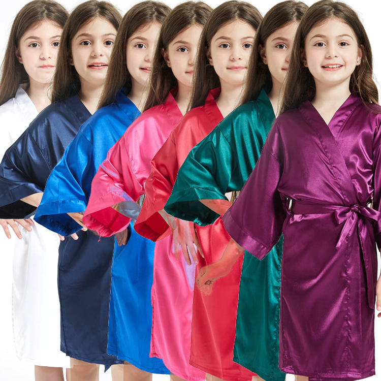 Детская ночная рубашка Baju Tidur Танак Пижама атласная ночная рубашка для девочек атласная пижама ночная рубашка с пользовательским логотипом