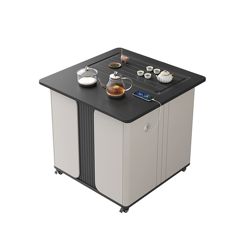 Cheap Price multi function folding coffee end table with wheels