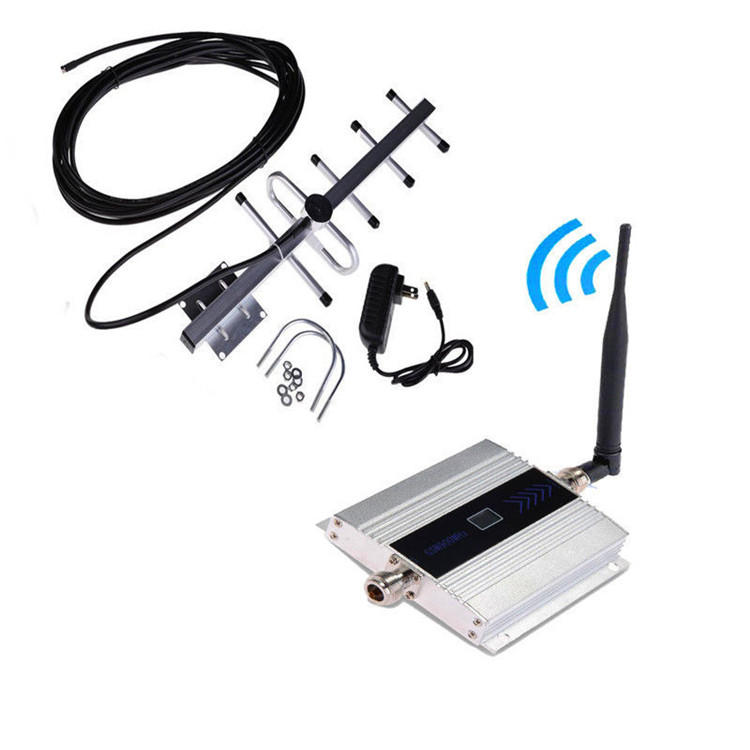 2G, 3G, 4G усилитель сигнала GSM 900 Uplink 890-915 МГц, Downlink 935-960 МГц с yagi антенна GSM900 усилитель сигнала мобильного телефона Комплект