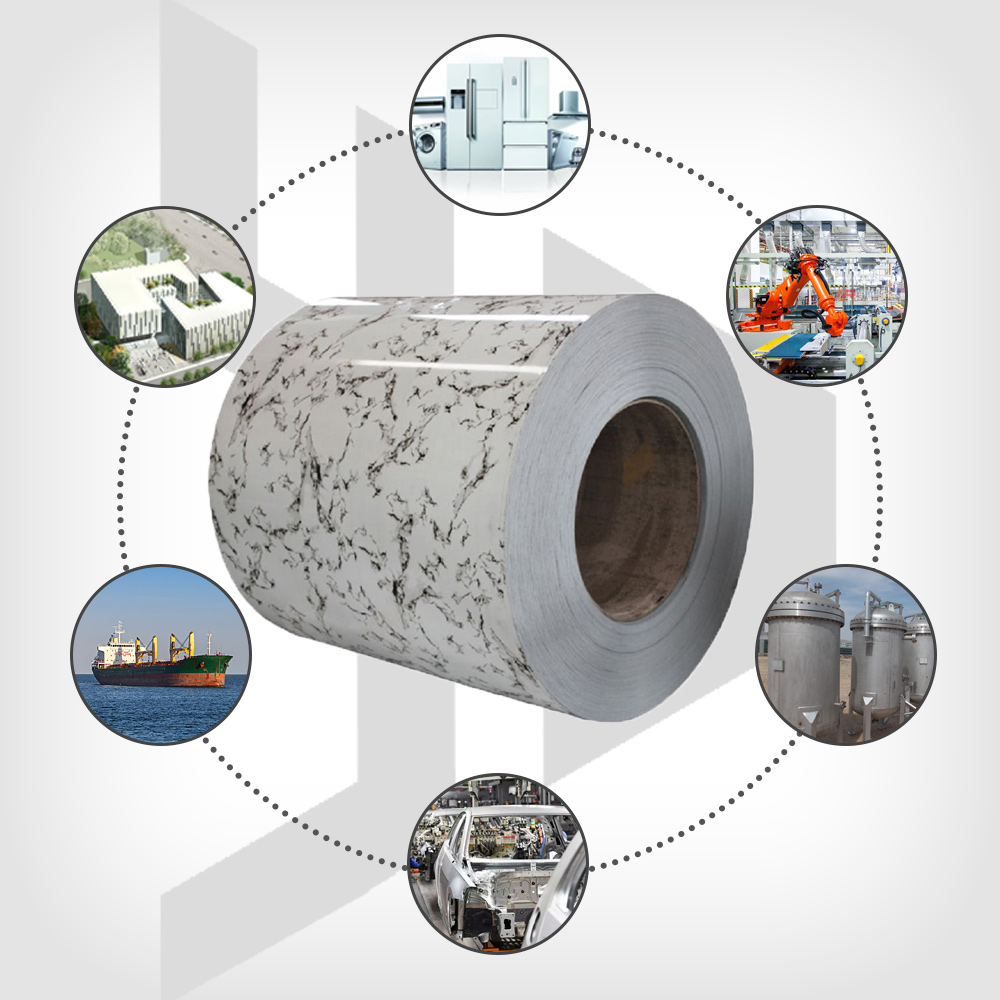rolled steel plate sheet coil crc gi ppgi colour coated coils