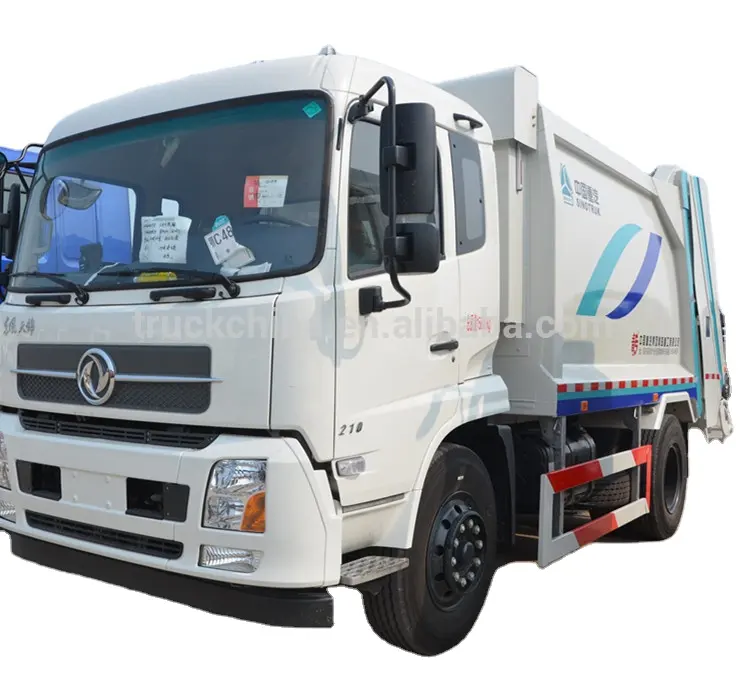 Dongfeng 4x2 7 Cubic Meters Garbage Truck Compactor Price