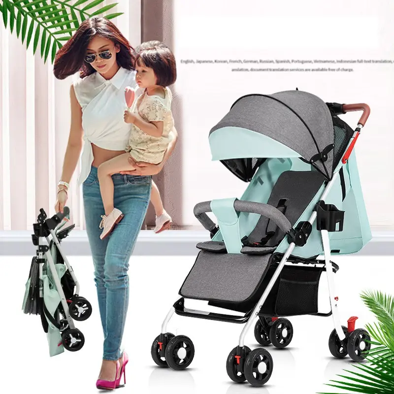 Carriolas High Quality Aluminum Frame China Hot Mom OEM Customized Frame Logo Buy Cheap Foldable Luxury Baby Stroller 3 In 1
