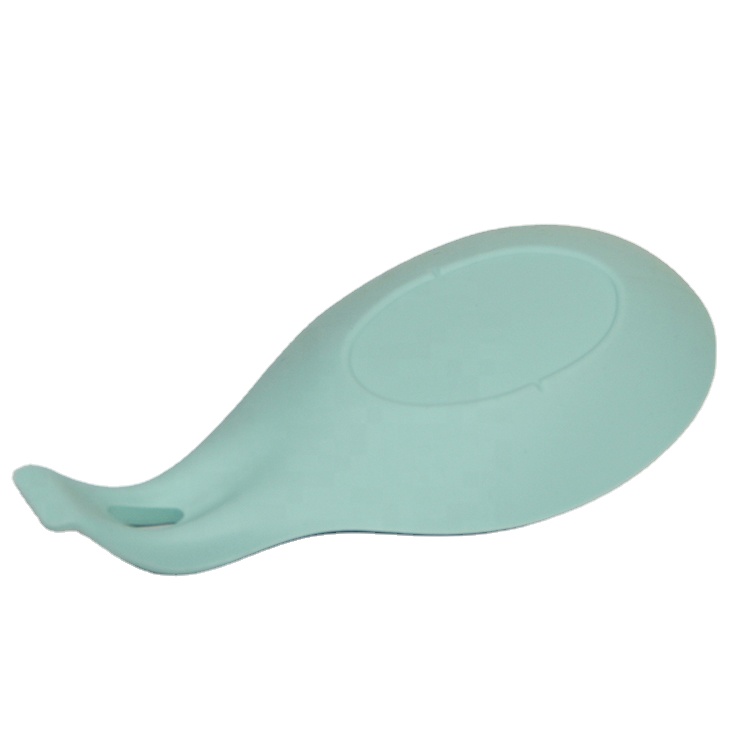 High Quality Large Capacity Hanging Heat Resistant Non-toxic Kitchen Silicone Spoon Rest