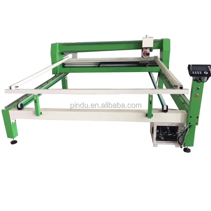 computerized commercial industrial long arm duvet mattress quilting embroidery machine China