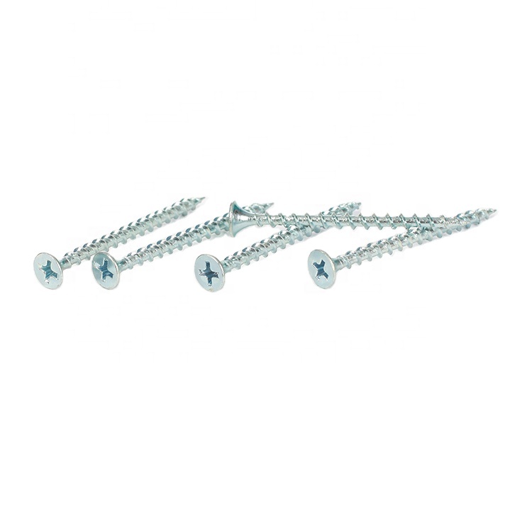 China Custom Best 3.5 25 Zinc Plating Bugle Head Drywall Screw Self-Tapping for Plaster Walls