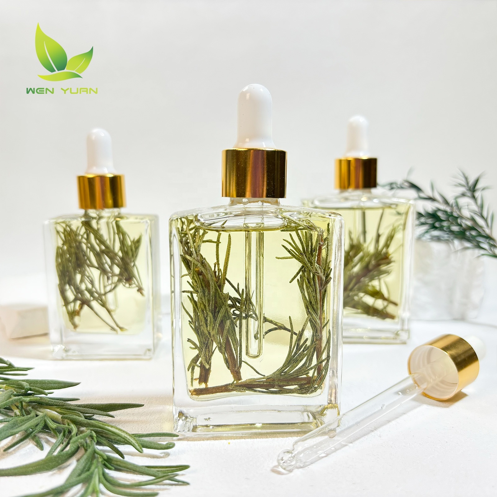 Private Label 100% Organic Vegan Nourishing Scalp Hair Oil for Anti Hair Loss Growth Oil protection Hair Regrowth