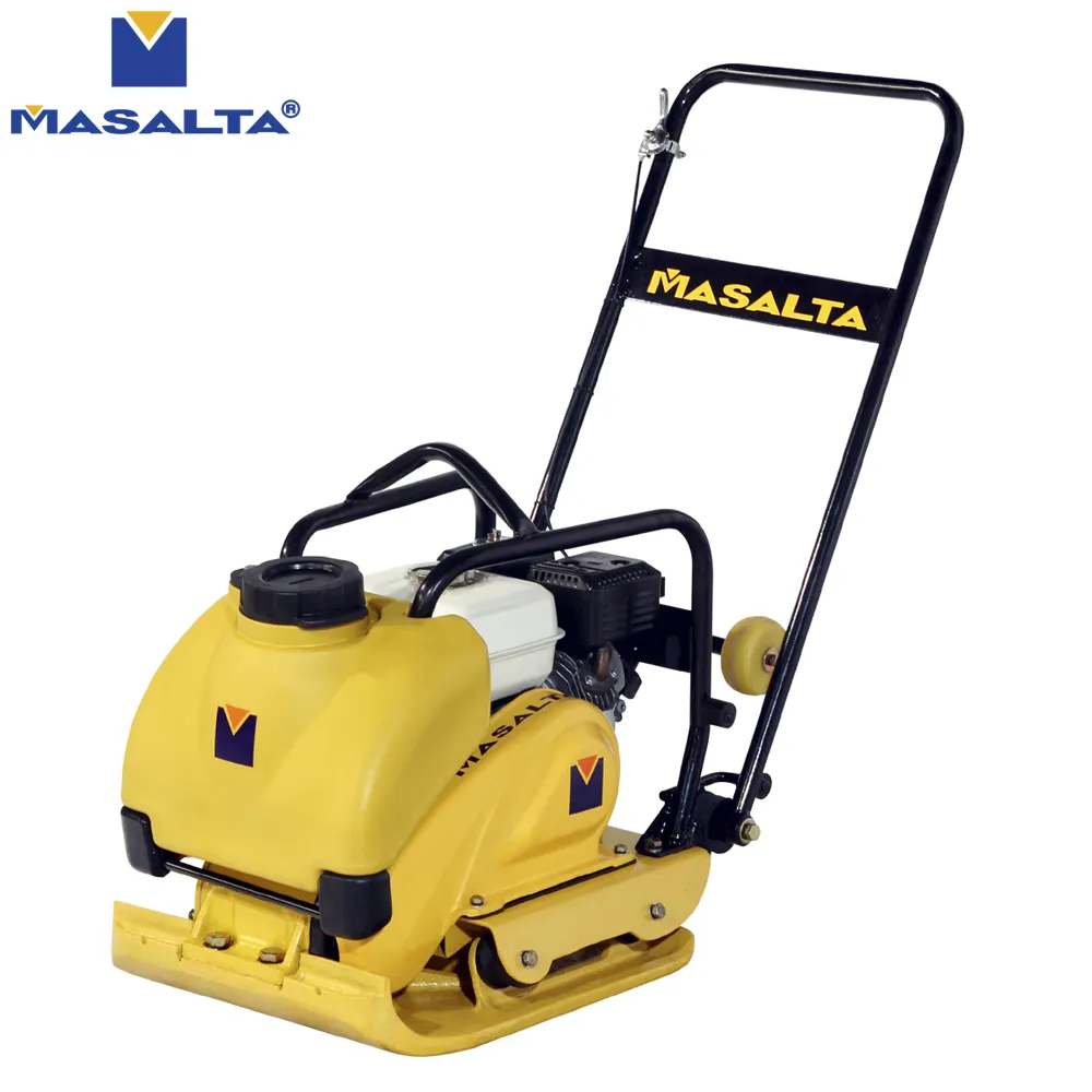 Masalta MS90 Hot Sale High-quality with Honda GX160 Engine Plate Compactor 90kg Soil Compactor Machine Gasoline Plate Rammer