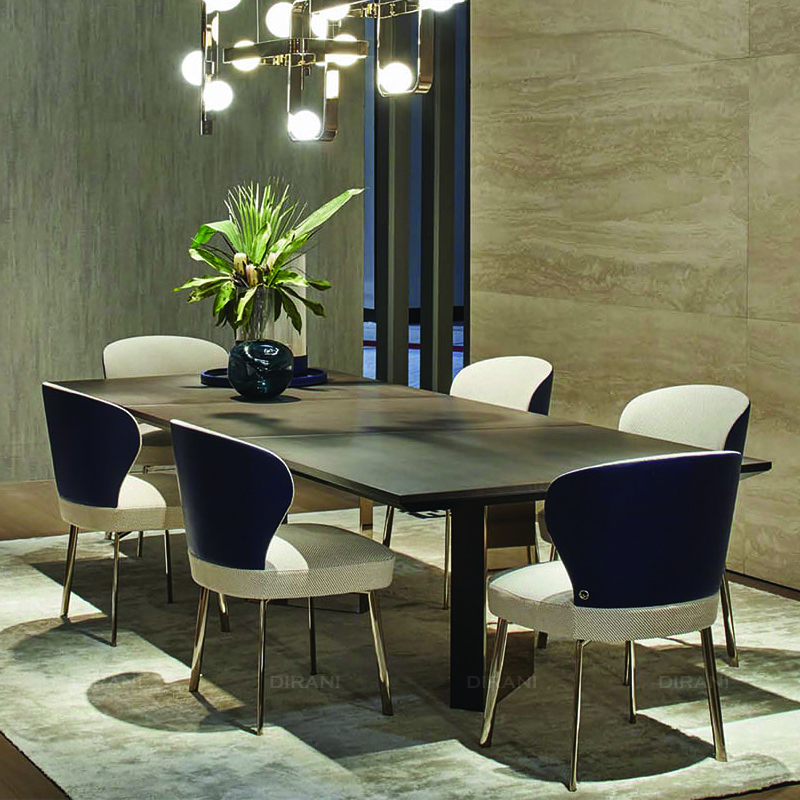 high end contemporary stainless steel wood dinner set table dining room table sets modern luxury italian dining room sets