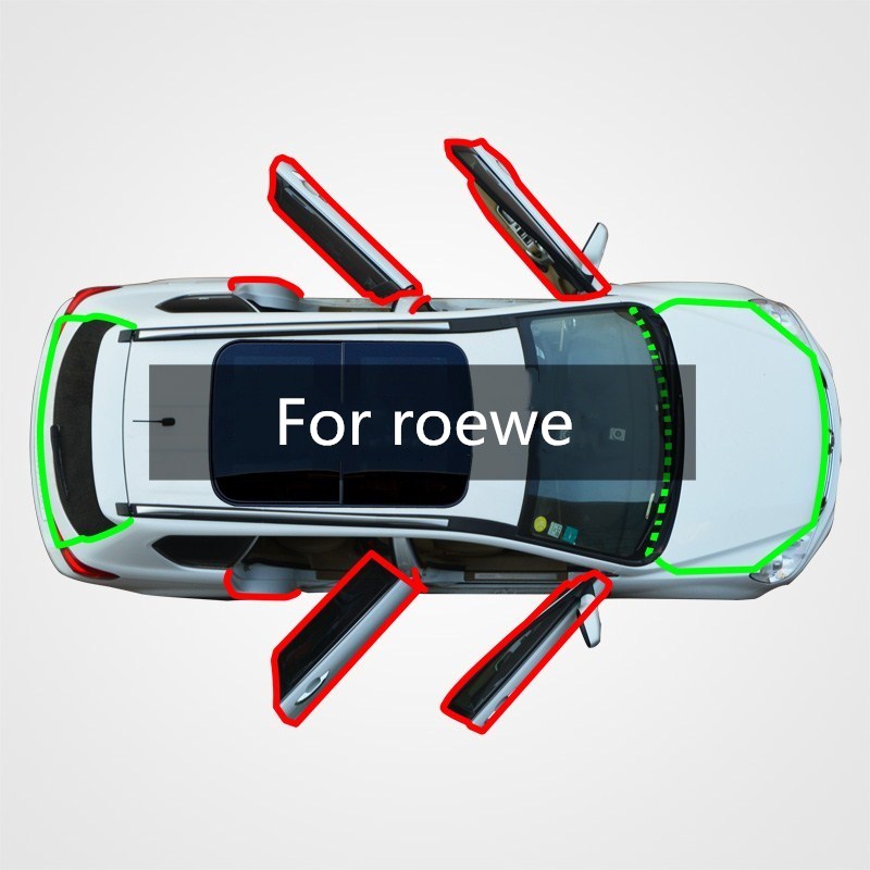 Используется для roewe RX5/rx3/350/360/550/i6 уплотнение для автомобильной двери звукоизоляция Специальная установка пылезащитный