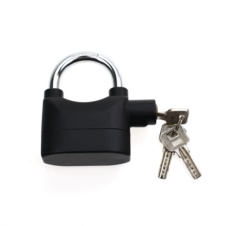 YH1243 Aluminum alloy alarm rustproof anti-theft motorcycle lock door lock cabinet lock