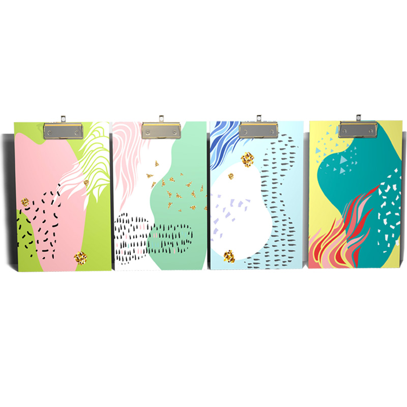 Plastic clip board custom printing pvc cover teacher clipboard for school supplies