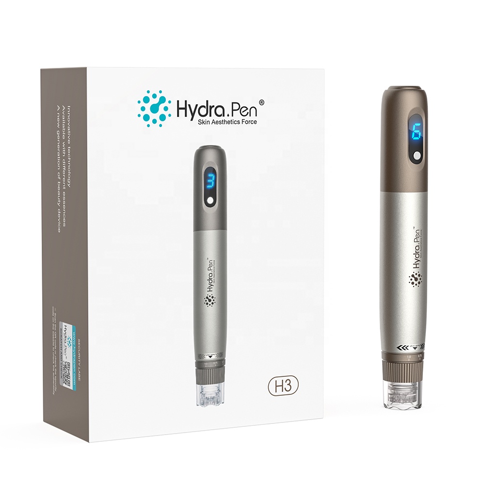 Latest Wireless Derma Pen Hydra Pen H3 Adjustable Liquid Output Microneedling Skin Care Beauty Machine