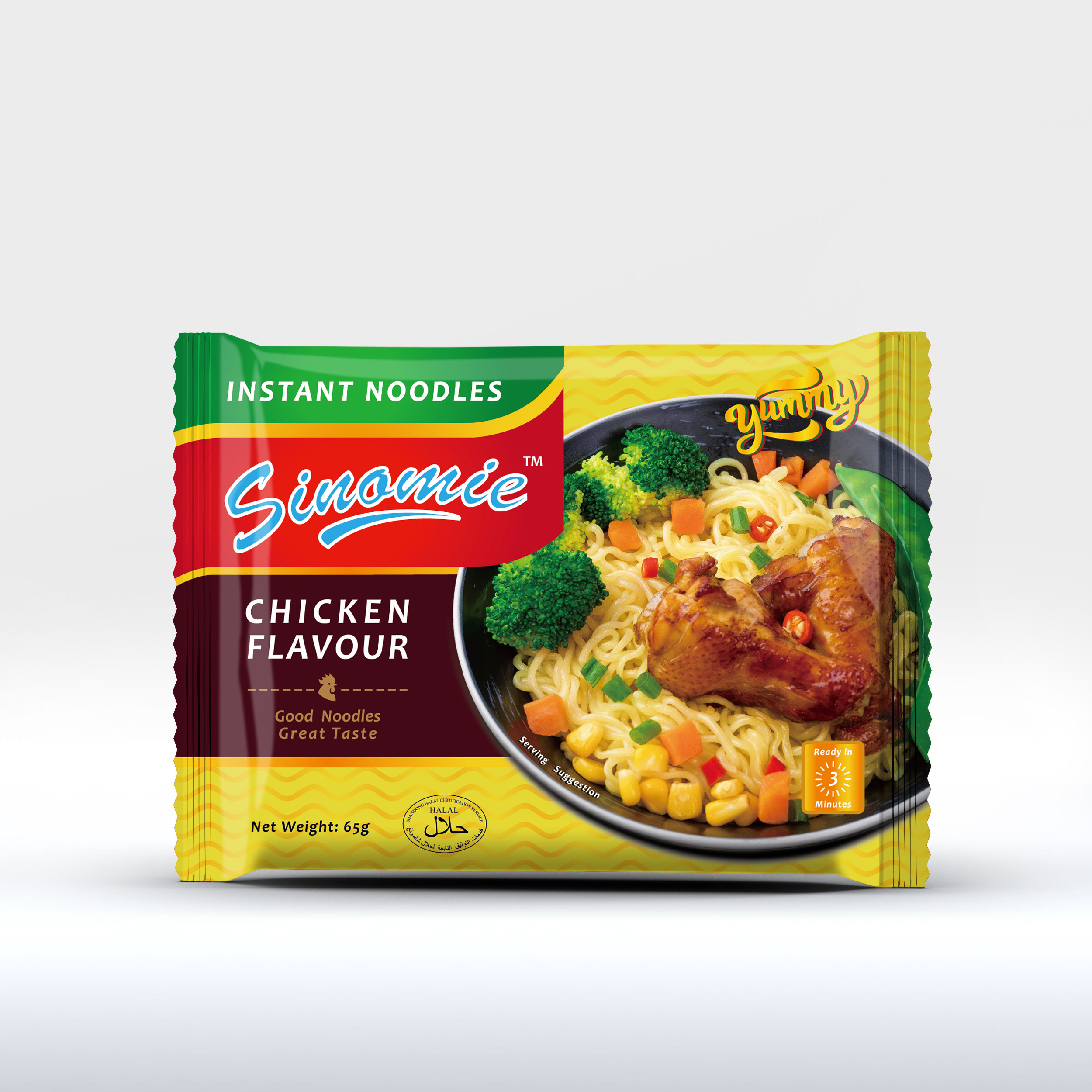 Low-Sodium Hot Sales Cheap Sinomie Popular Healthy Food Delicious Wholesale Different Flavor Cup Instant Noodles
