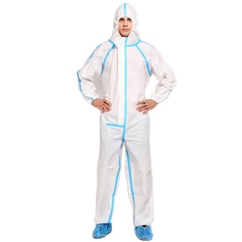 Disposable Construction Uniform Protective Clothing Coverall