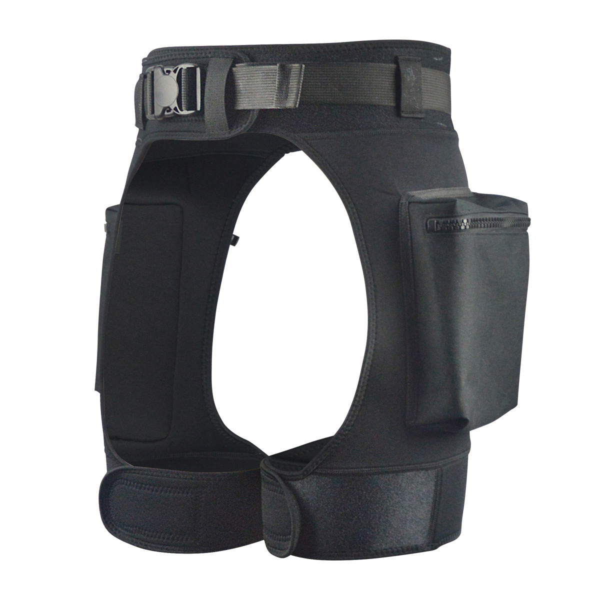 3 mm Thickness Customize Wholesale Flexible Neoprene Scuba Diving Wetsuit Black Pocket Pant Technical Diving Shorts for Sale