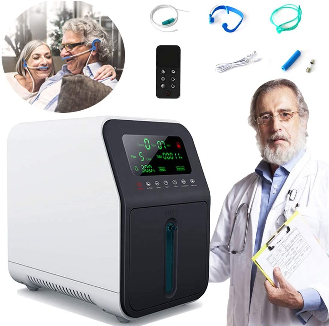 Portable Oxygen Concentrator Physical Therapy Equipments 1-7L adjustable