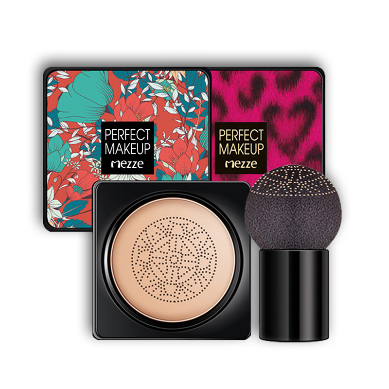 Грибная головка Make Up Air Cushion Увлажняющая основа Воздухопроницаемая натуральный Осветляющий макияж BB крем основа