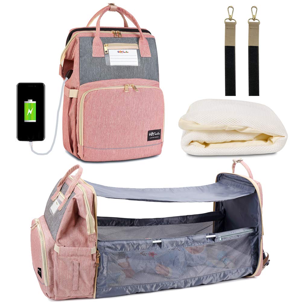 Custom Portable outdoor travel changing set with changing station mother mummy baby diaper bag backpack