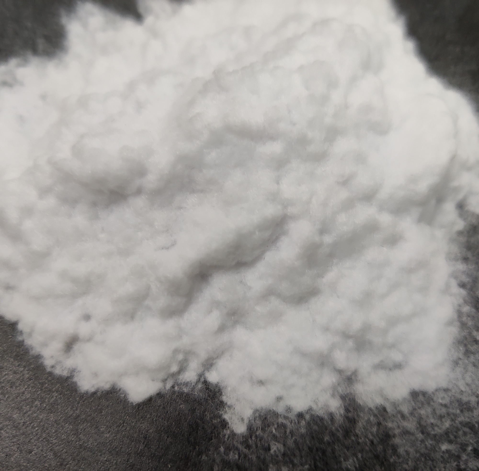 Factory Supply Good Quality Polyamide Bleach Snow White 100% Nylon Fiber Customized Flock Powder For Electrostatic Flocking