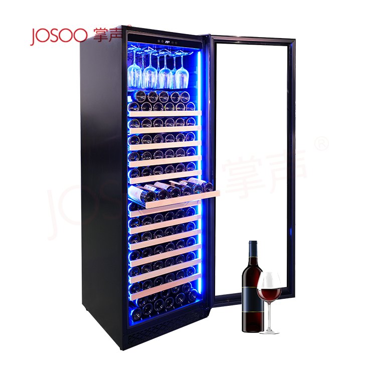 Luxury Refrigerator Cave A Vin Glass Wine Cellar Cooling Unit Spare Parts for Refrigeration Flower Cooler Enfriador De Vino 450L