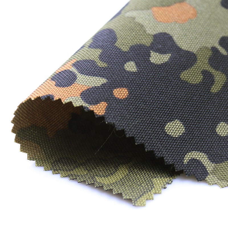 1000D N6 нейлон Cordura камуфляж cordura Flecktarn печатная ткань