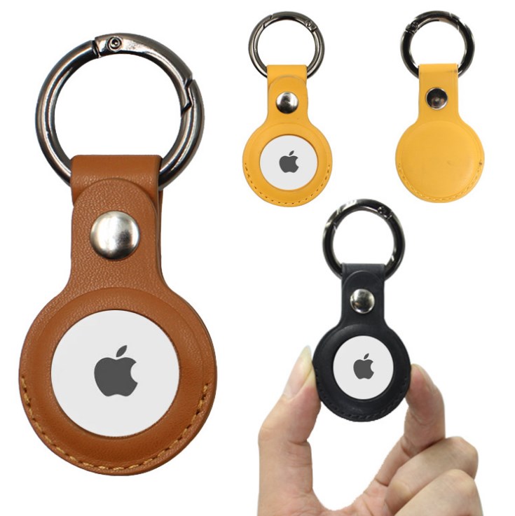 Роскошный кожаный защитный чехол для Apple IPhone X airtags трекер