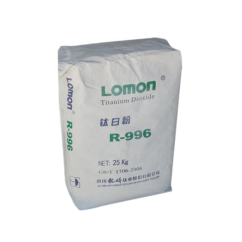 Первоклассный Рутиловый Пигментный Диоксид Титана LOMON R996 TiO2 белый порошок диоксида титана