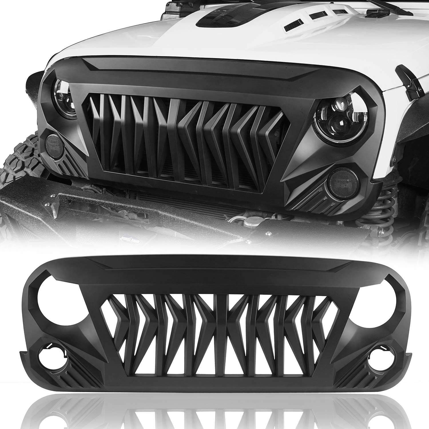 Аксессуары Spedking JK, передняя решетка для внедорожника 4x4 для JEEP WRANGLER
