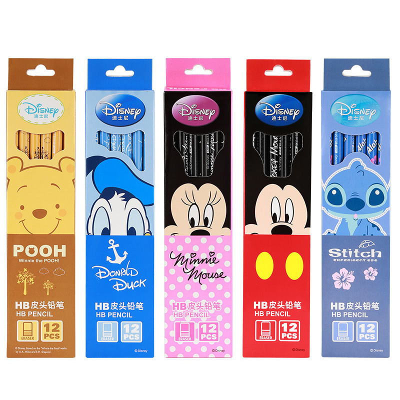 TOPSTHINK Children Cute Cartoon Pencil Stationery Set High Quality and Inexpensive School Stationery