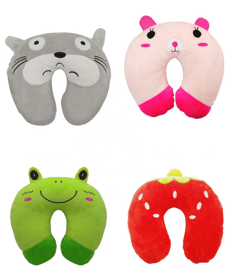 Memory Foam Head Support Baby Nap Cushion Kids Travel Neck Pillow For Car Seat