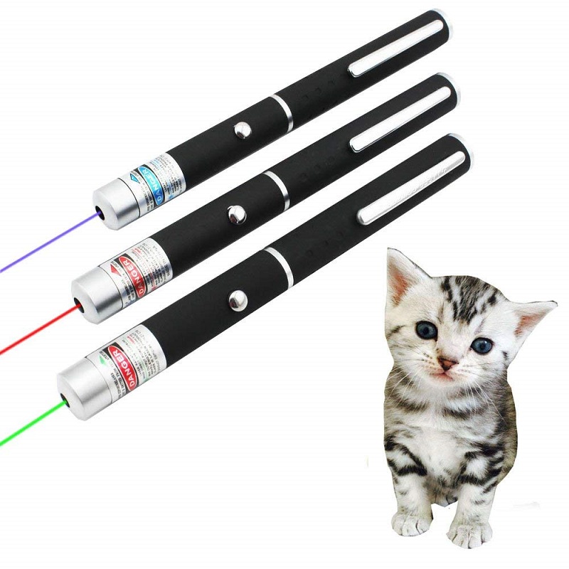 New Arrival Low MOQ Custom Cat Laser Print Red Purple Green Laser Pointers 5MW 405nm 532nm 650nm Powerful Laser Pen Printer